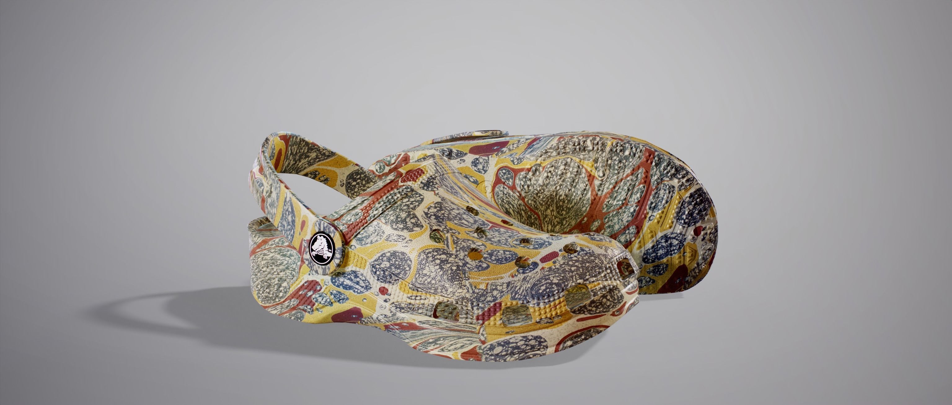 Crocs Classic Clog Low-poly 3D model_8