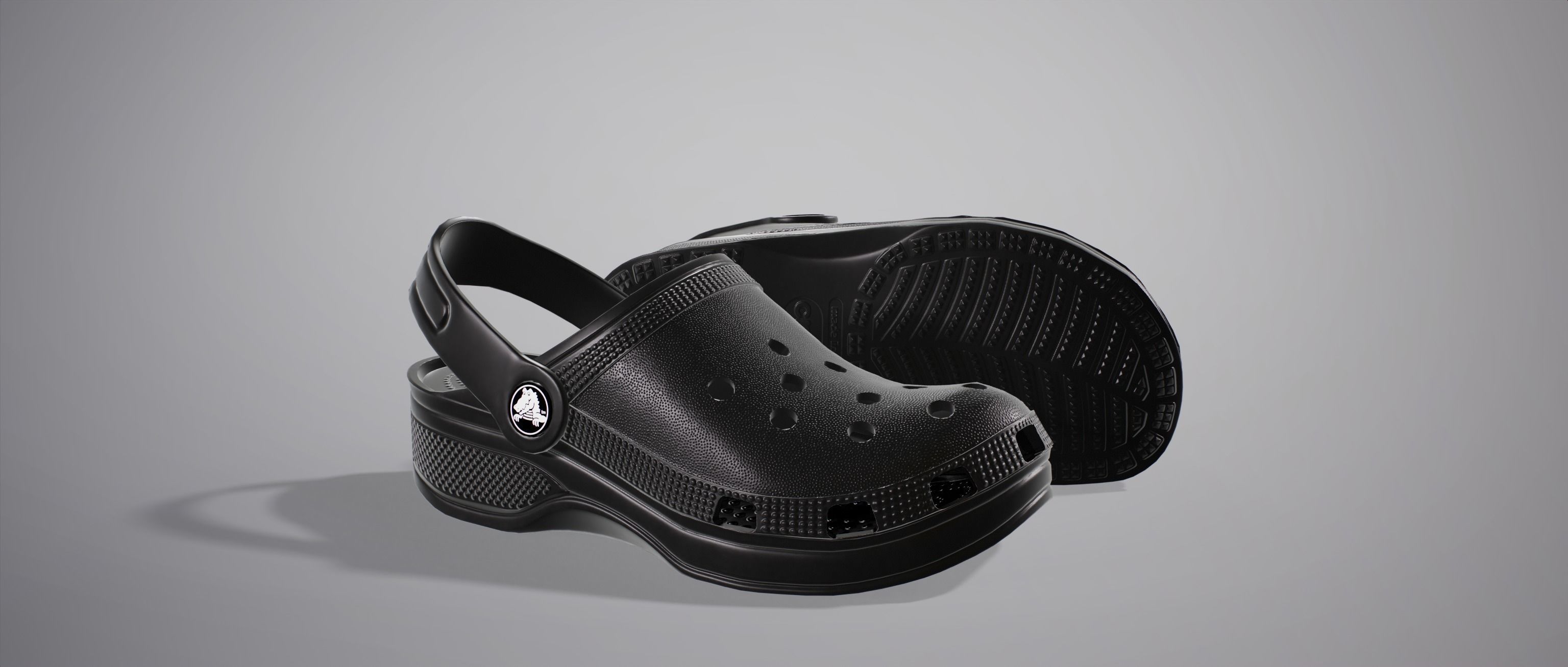 Crocs Classic Clog Low-poly 3D model_11