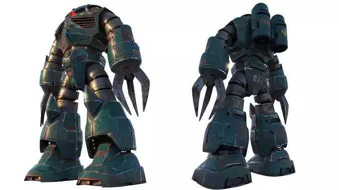 MSM-07 ZGok Mobile Suit UC 0079 3D model