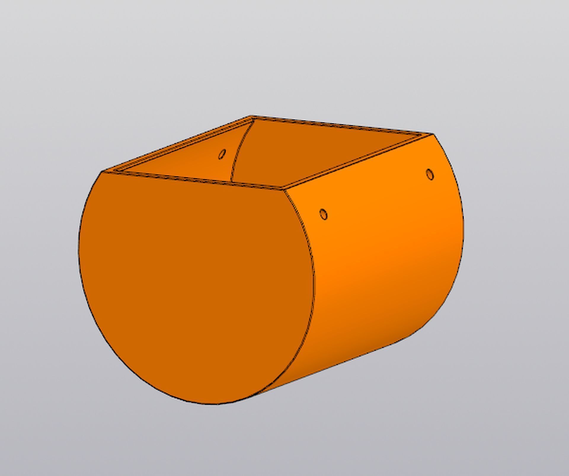 Set 2 Planters and Wall decor Lady Deer 3D print model_15