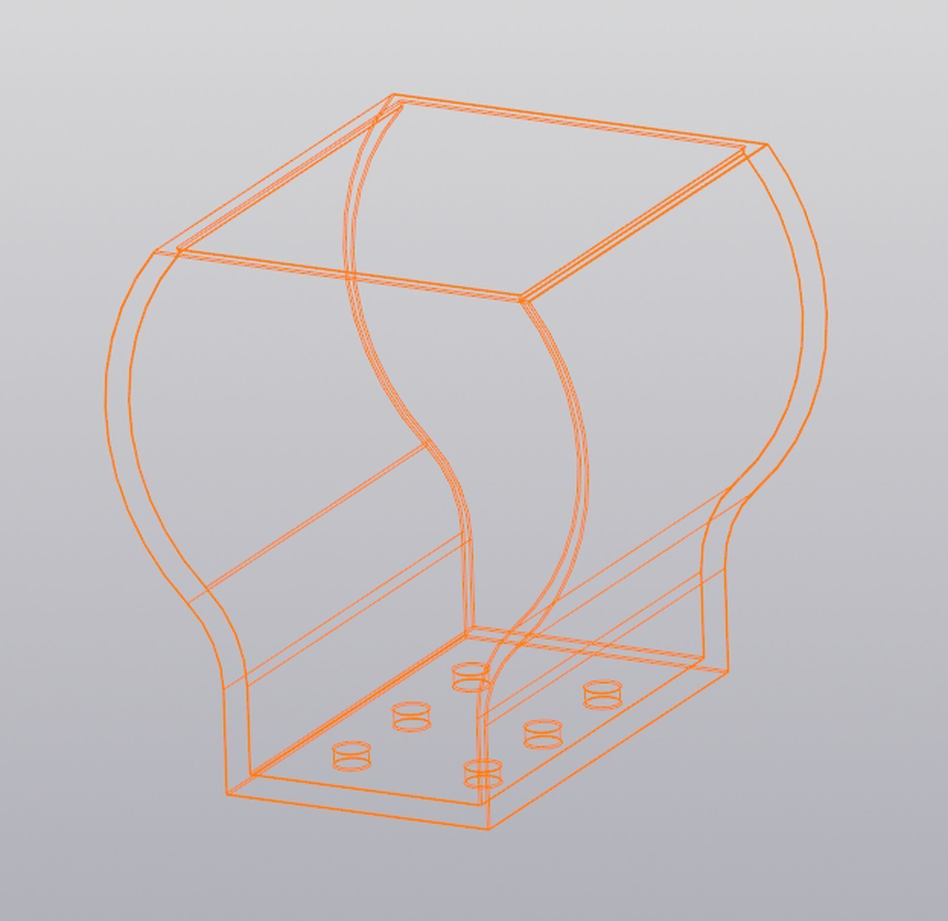 Set 2 Planters and Wall decor Lady Deer 3D print model_9