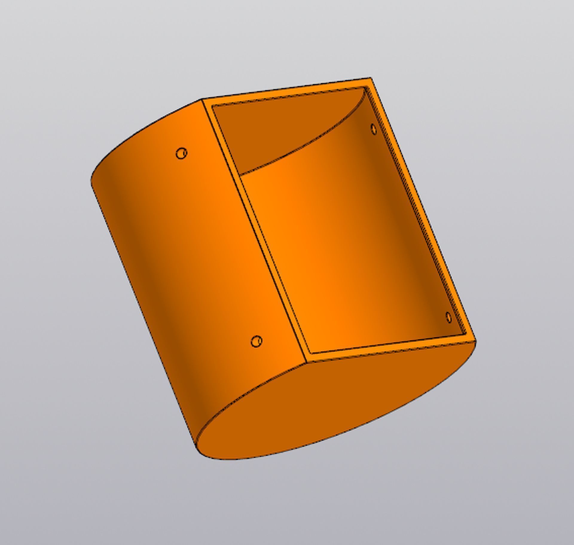 Set 2 Planters and Wall decor Lady Deer 3D print model_17