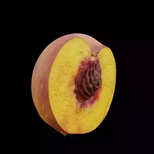 Peach 2 3D model