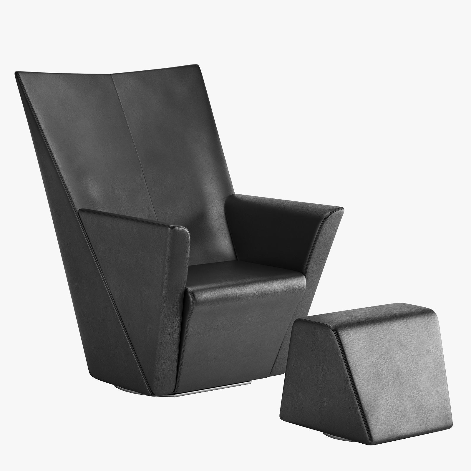 Armilla Armchair 3D model_5