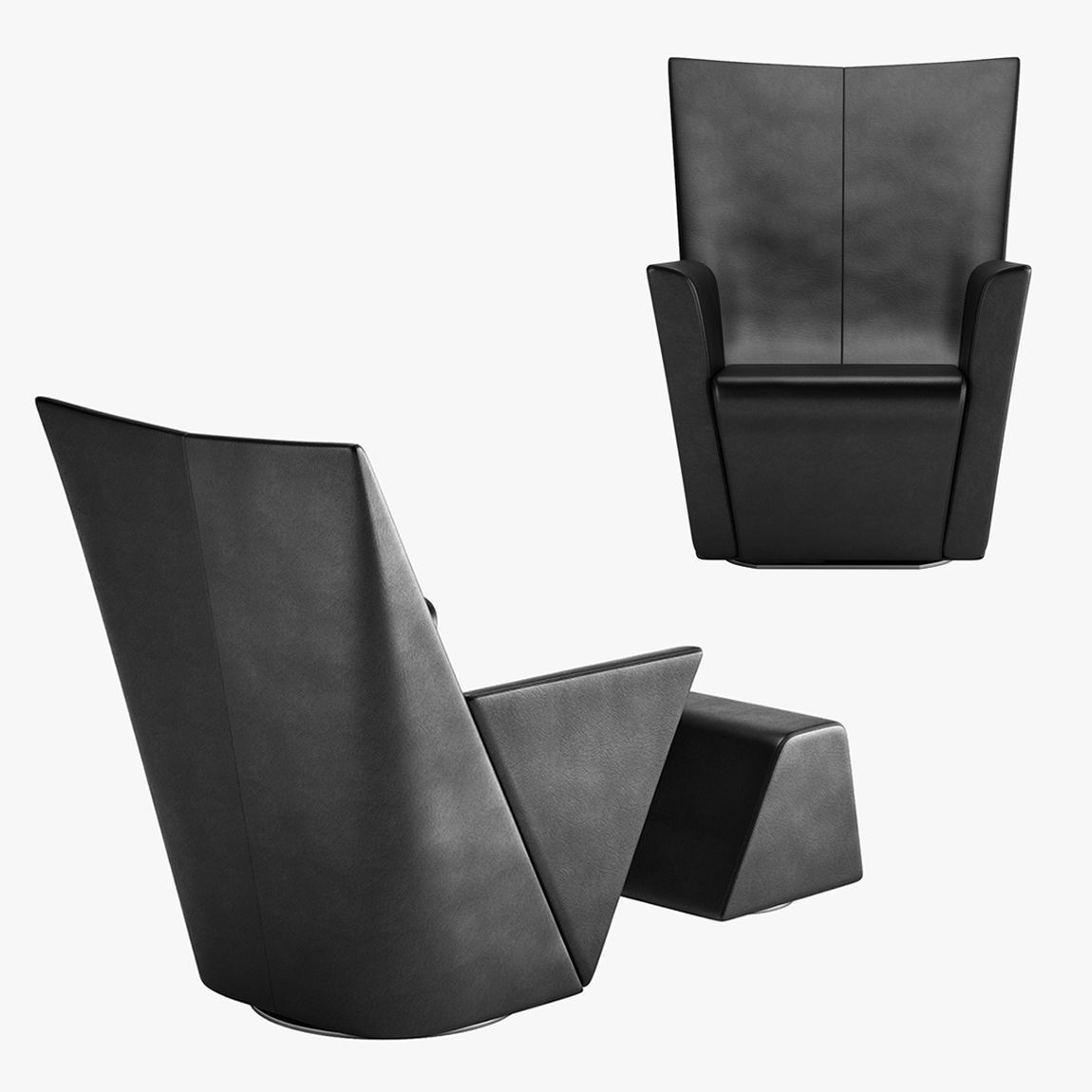 Armilla Armchair 3D model_1