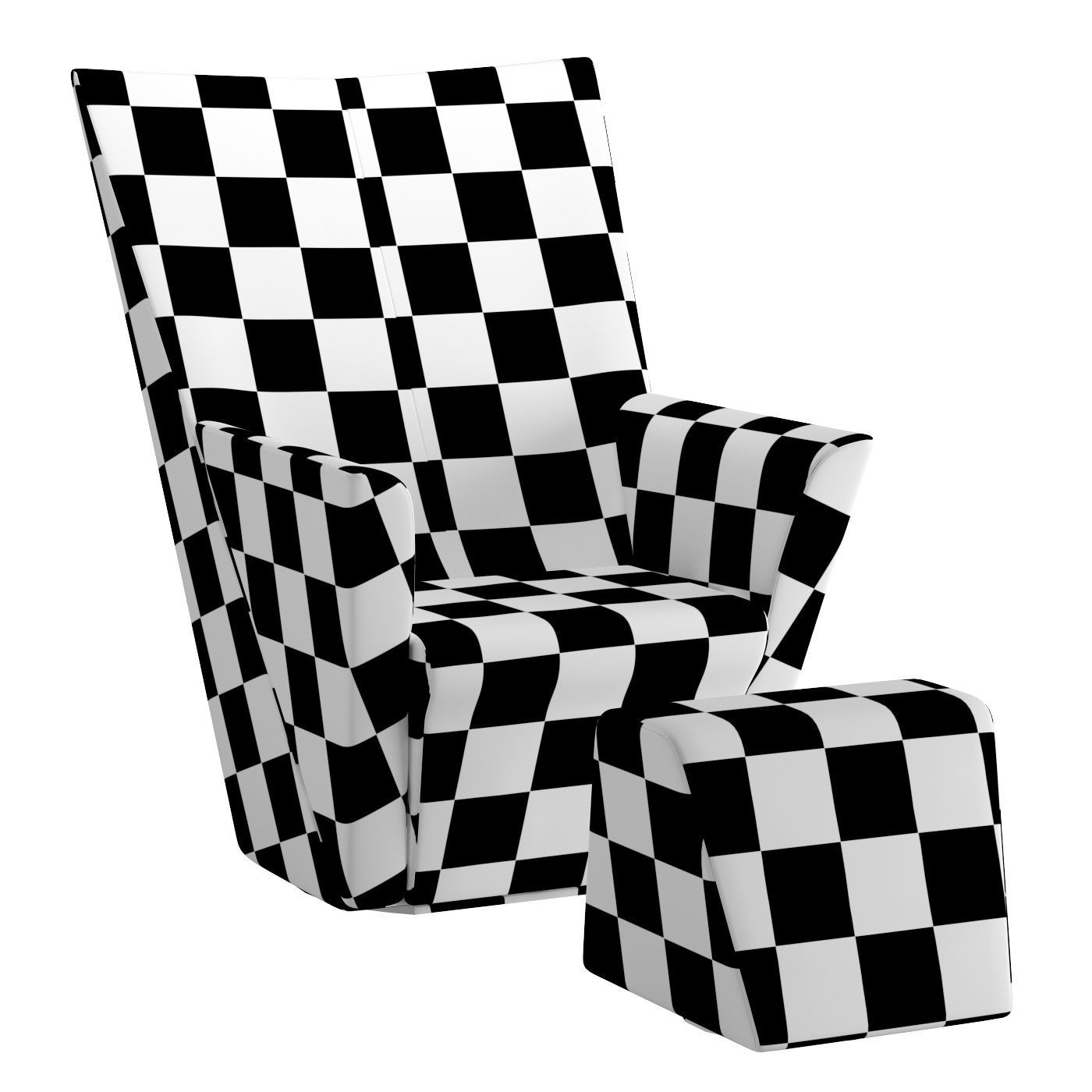 Armilla Armchair 3D model_7