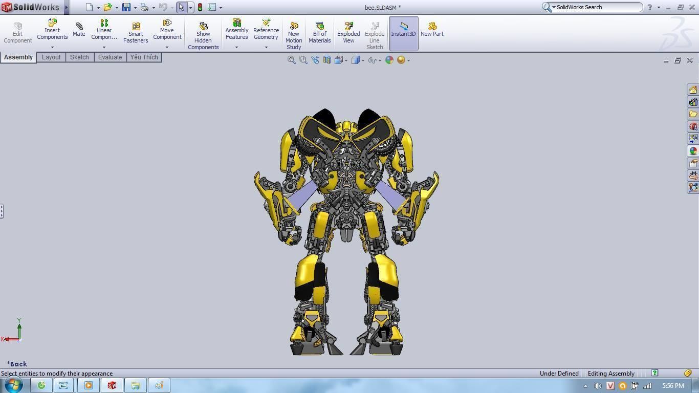 Bumblebee - Transformers 3D print model_12