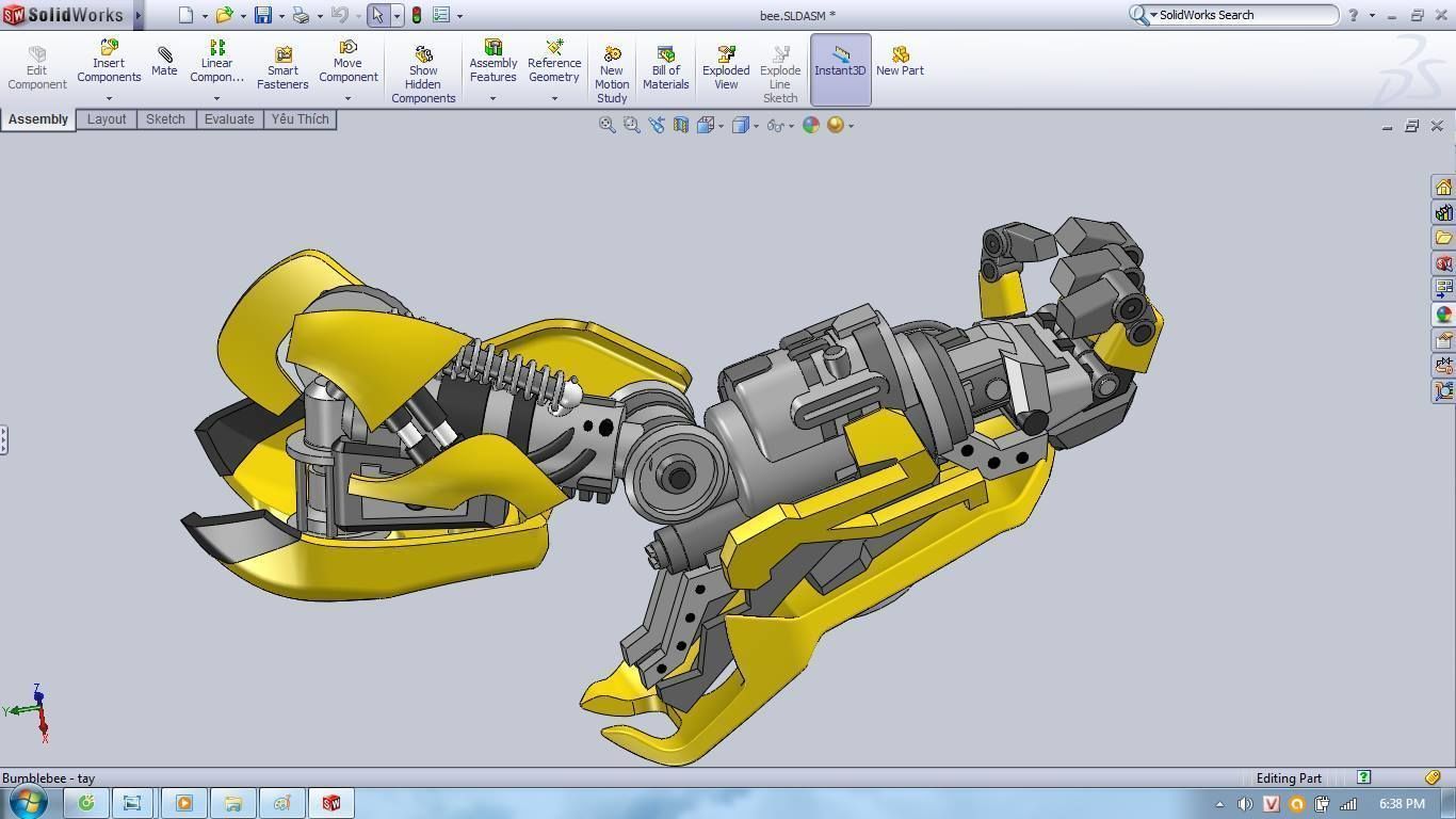 Bumblebee - Transformers 3D print model_16