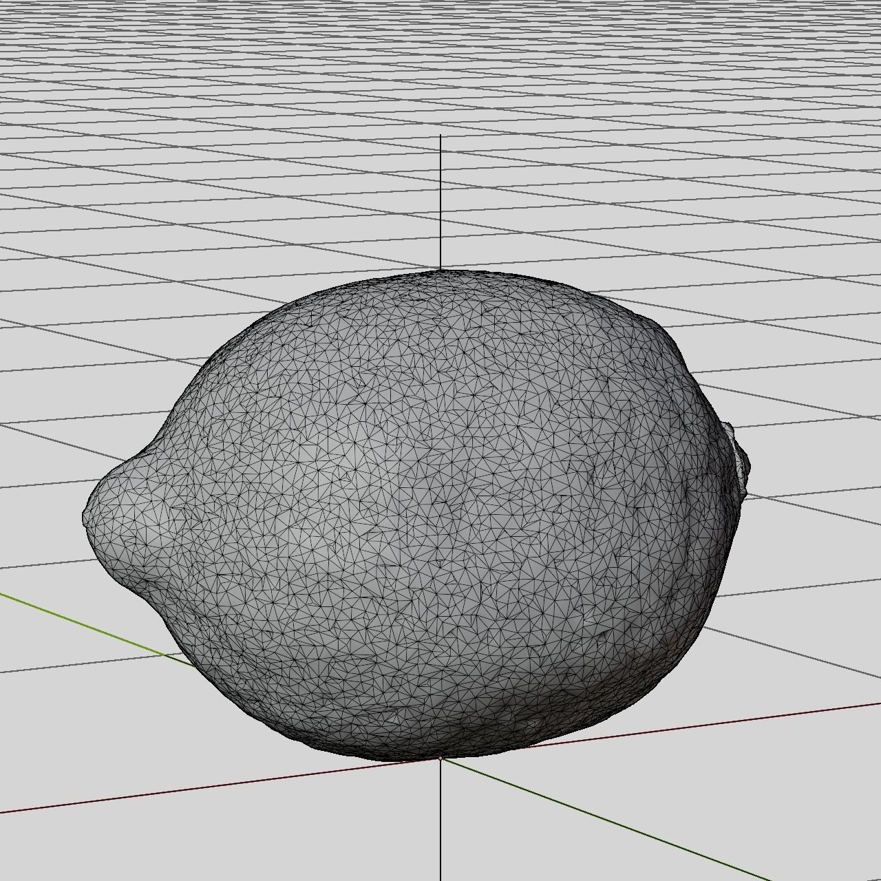 Lemon 1 3D model_4