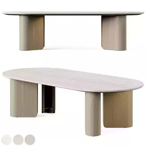 Arhaus Jaira Coffee Oval Table