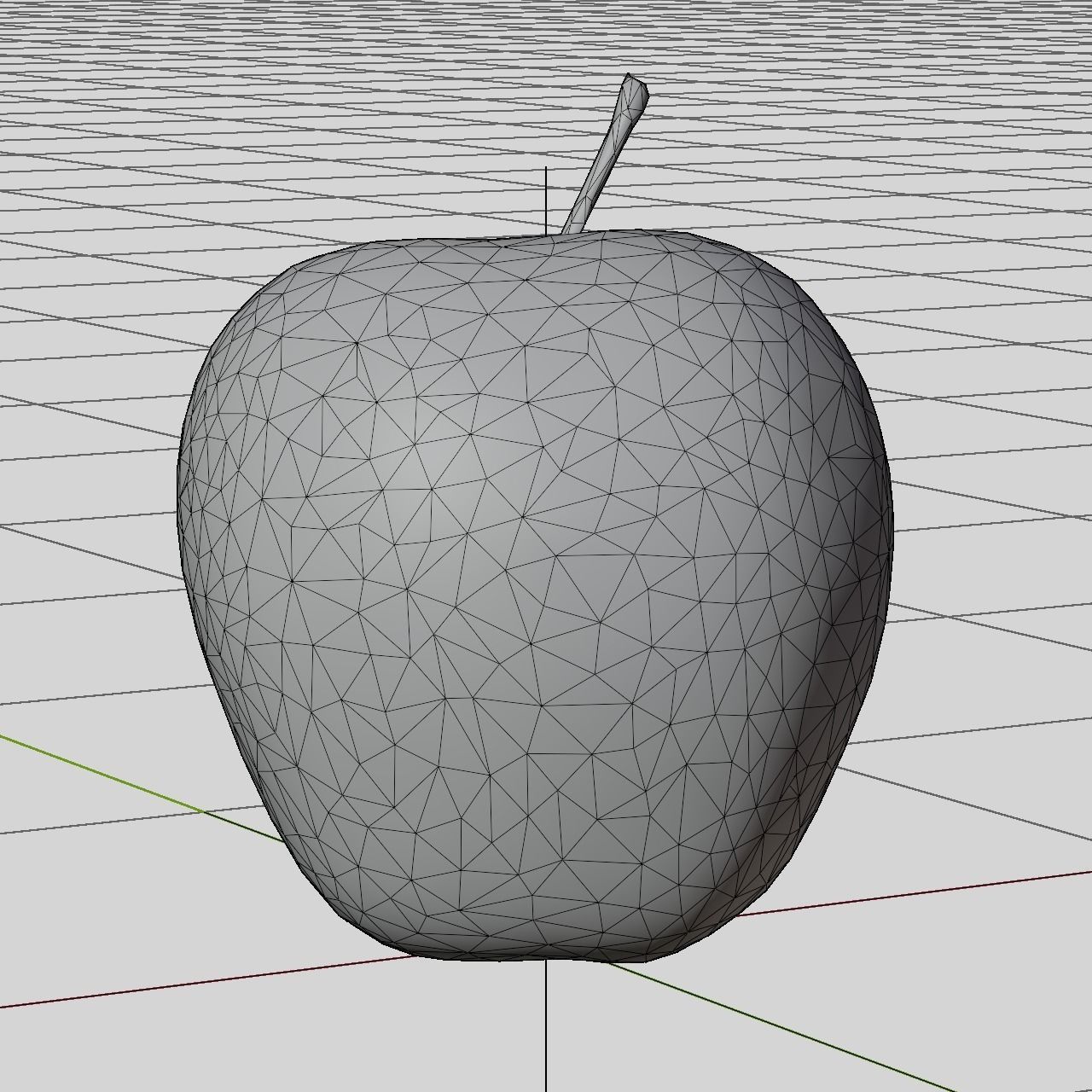 Apple 3 3D model_3