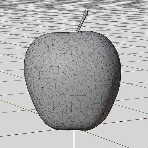 Apple 3 3D model 4
