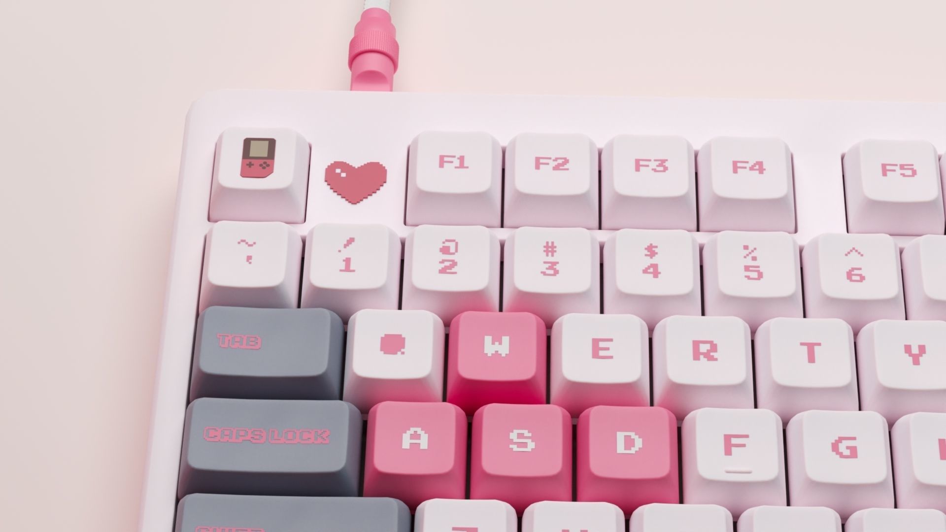 Mechanical Keyboard - Arcade  3D model_21