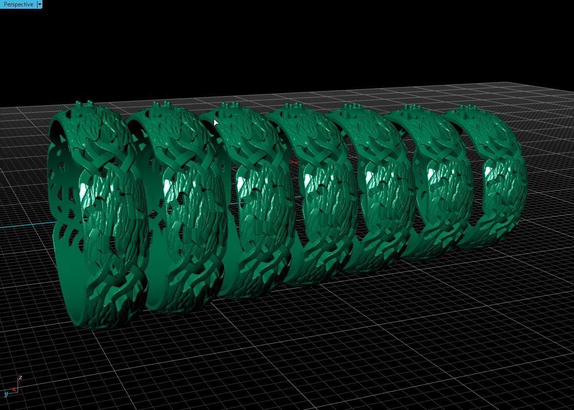 Ring Ukrainian 3D print model_11