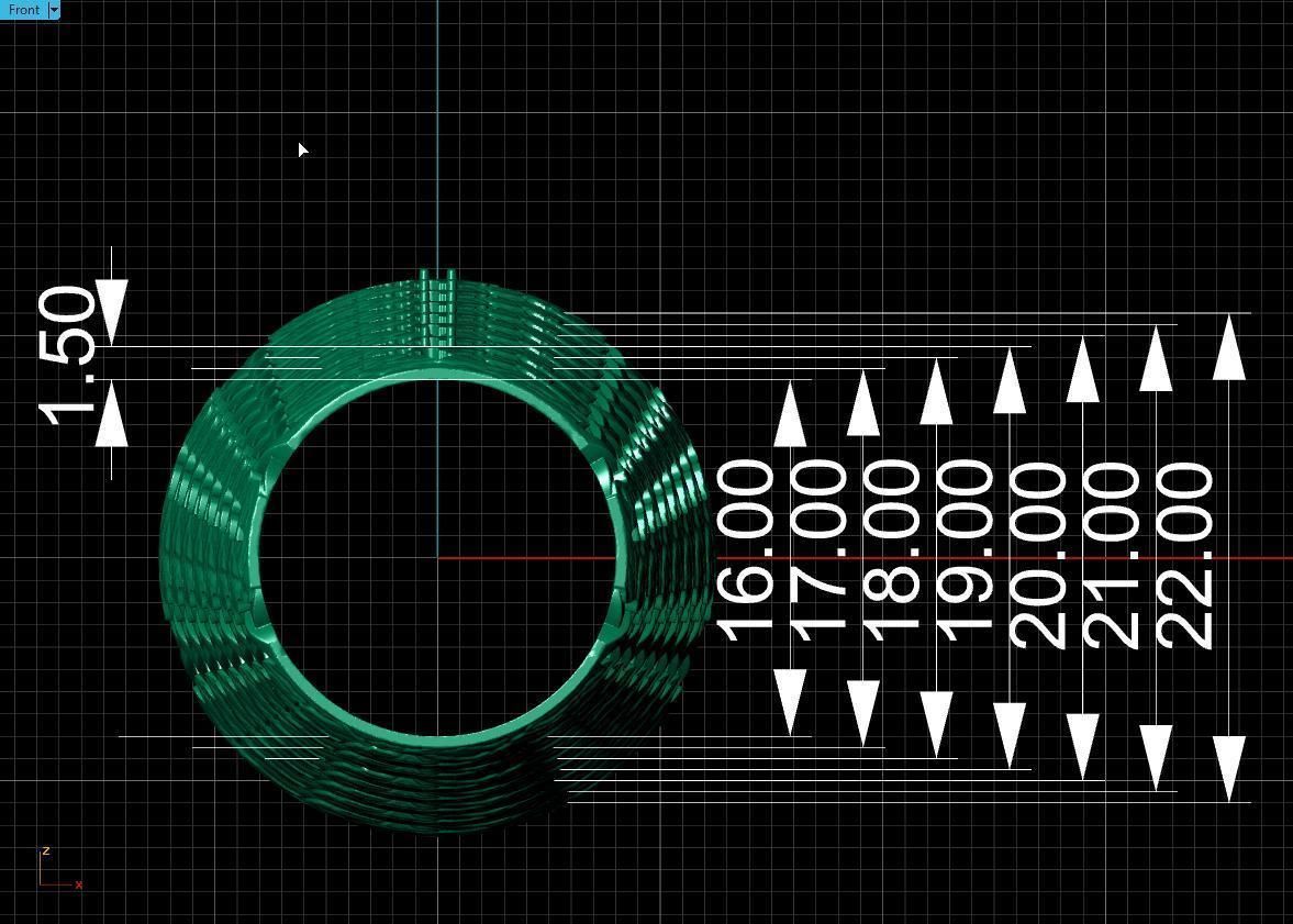 Ring Ukrainian 3D print model_14