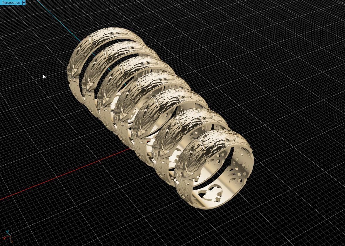 Ring Ukrainian 3D print model_7