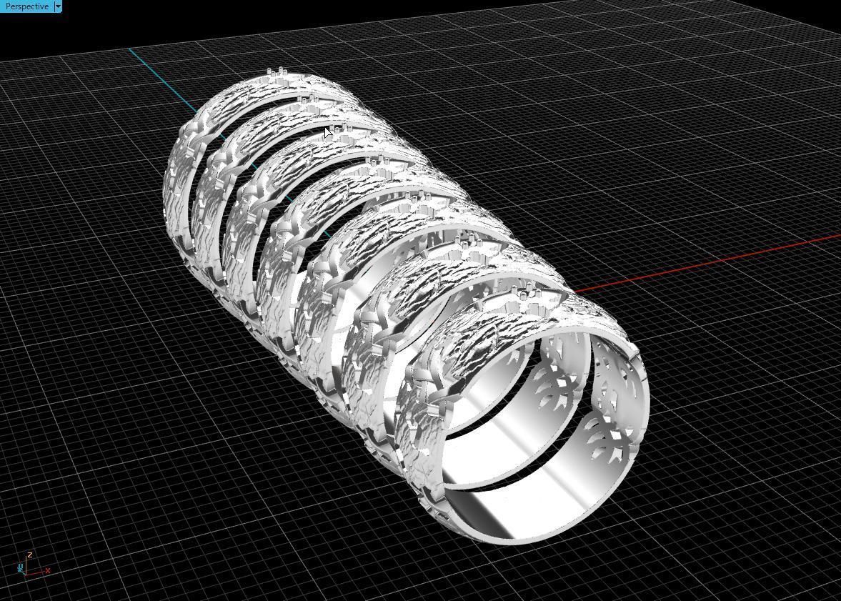 Ring Ukrainian 3D print model_5