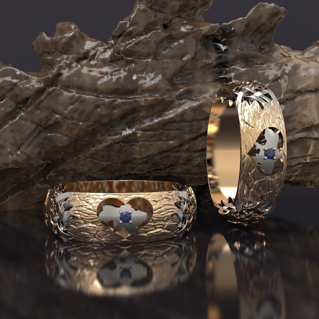Ring Ukrainian 3D print model_1