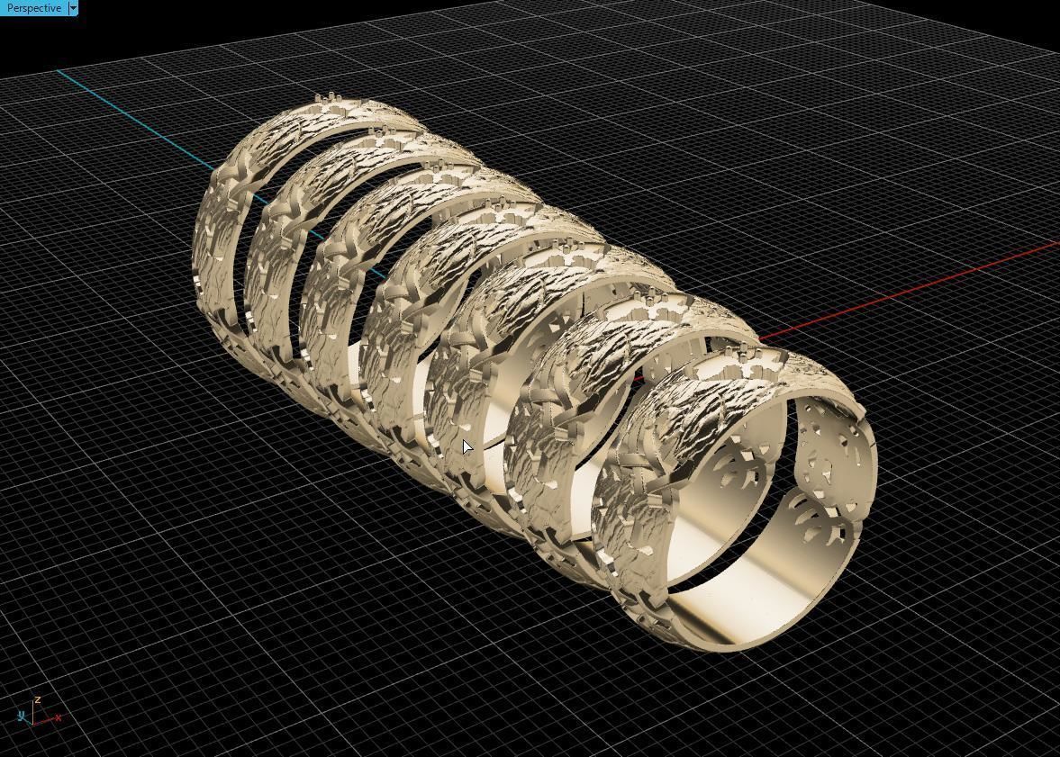 Ring Ukrainian 3D print model_9