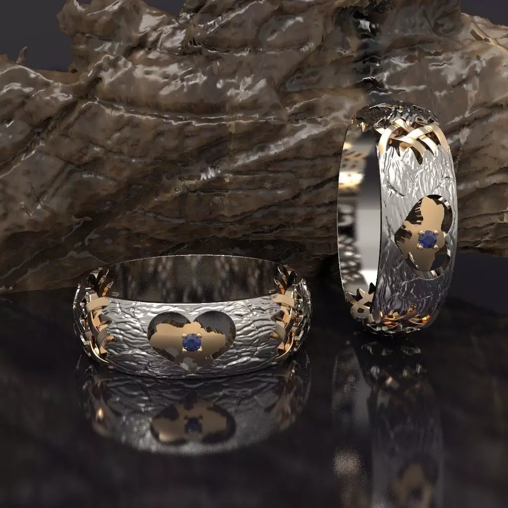 Ring Ukrainian 3D print model_0