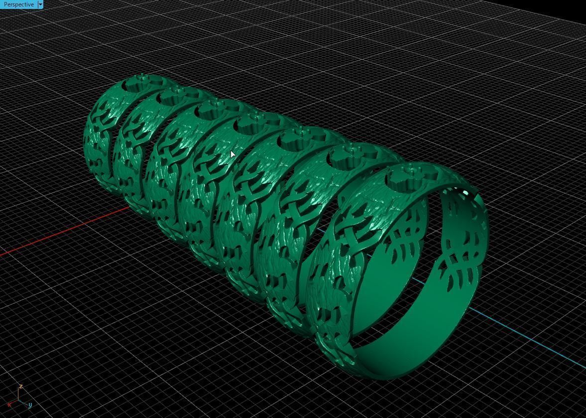 Ring Ukrainian 3D print model_13