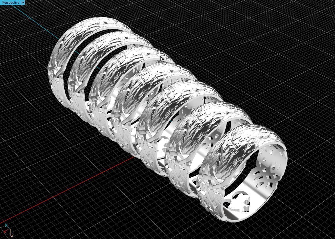 Ring Ukrainian 3D print model_2