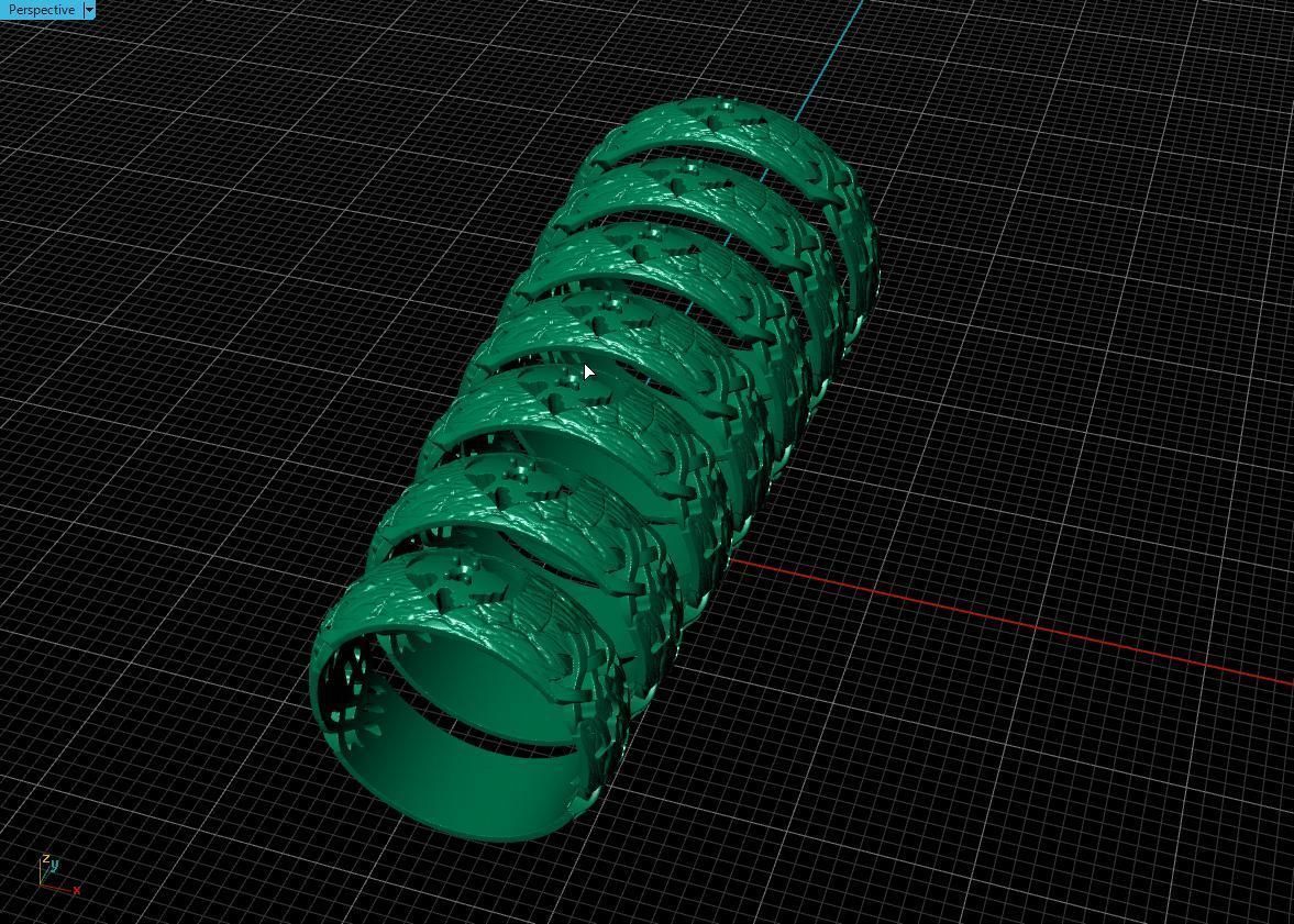 Ring Ukrainian 3D print model_10