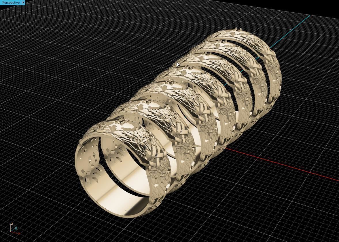 Ring Ukrainian 3D print model_8