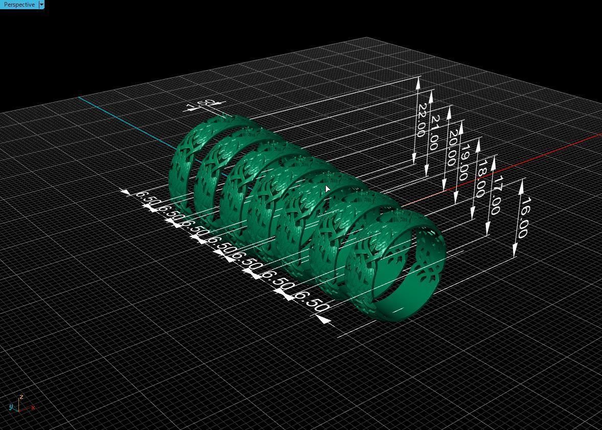 Ring Ukrainian 3D print model_17