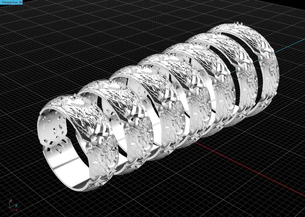 Ring Ukrainian 3D print model_4