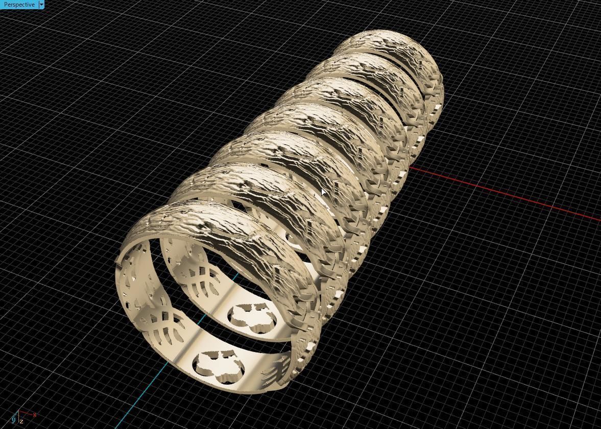 Ring Ukrainian 3D print model_6