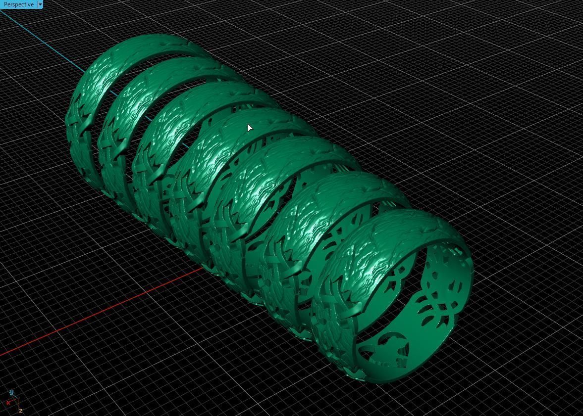 Ring Ukrainian 3D print model_12