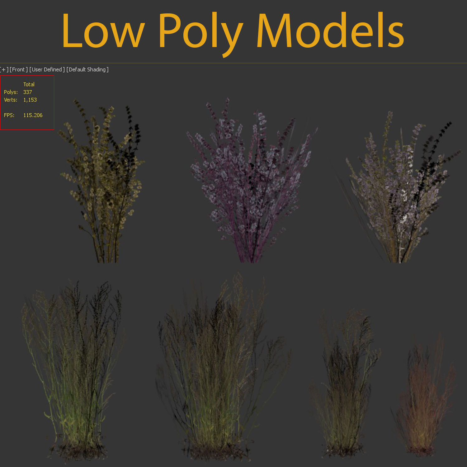 Grass for wild landscape collection vol 12 _15