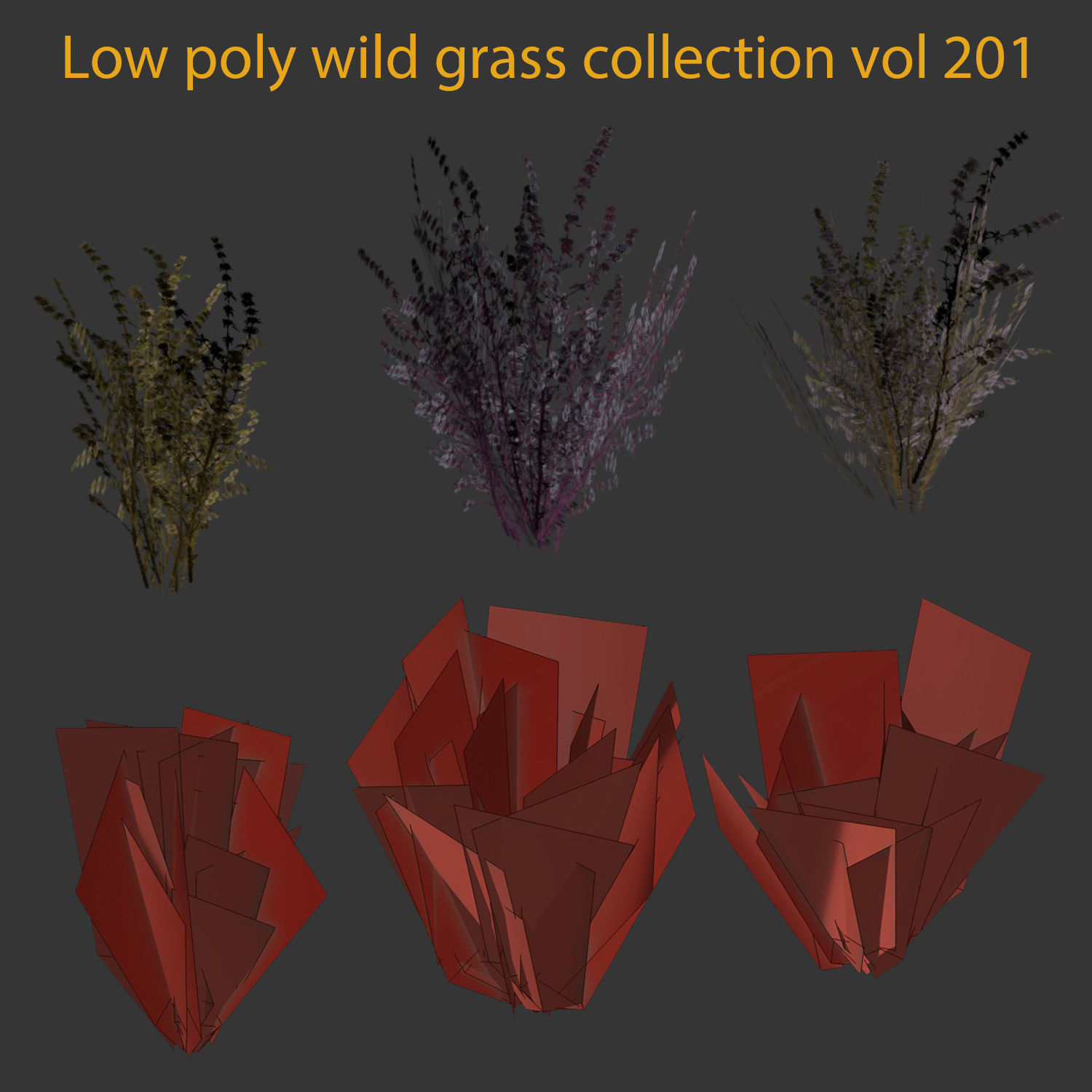 Grass for wild landscape collection vol 12 _14