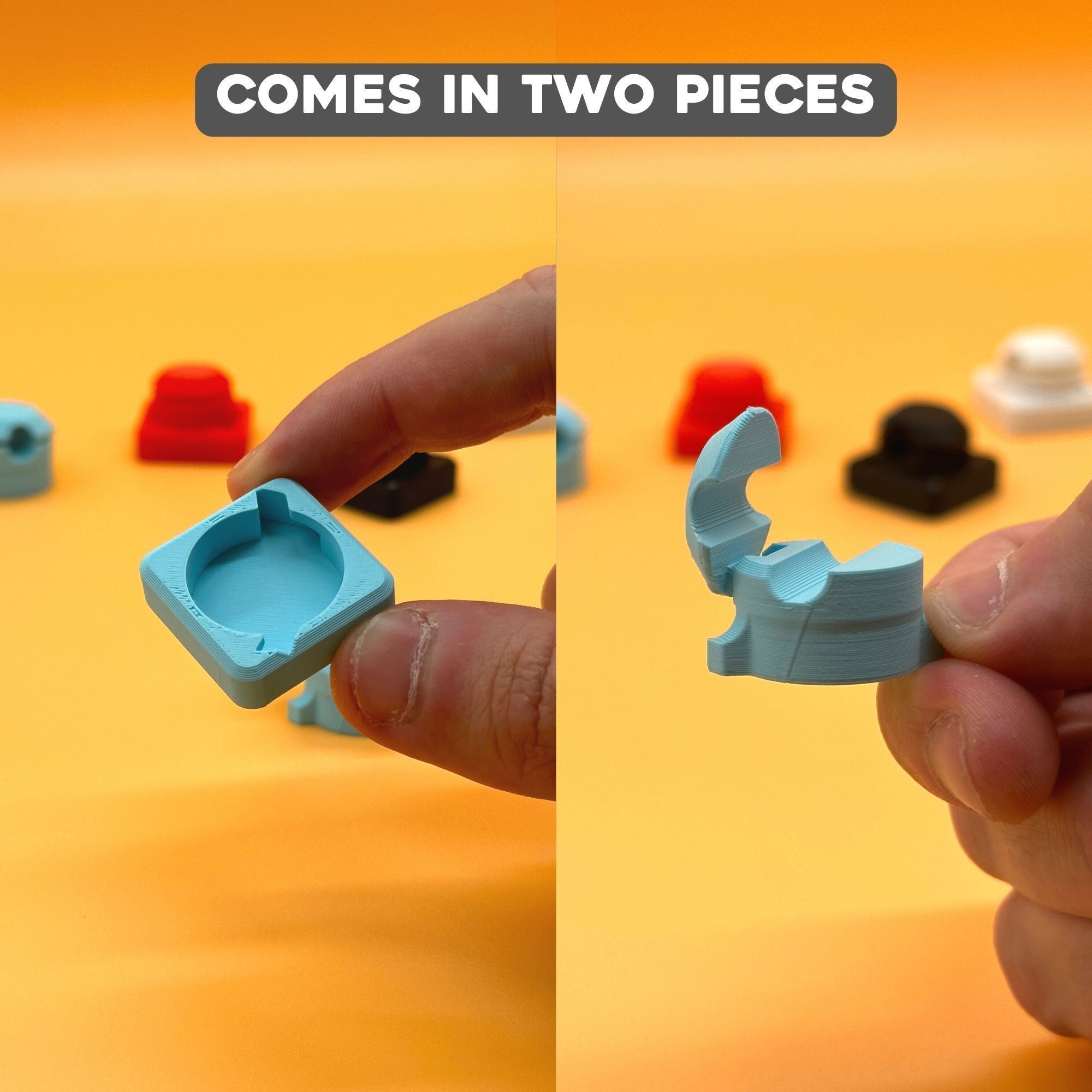 3D Printed Cable Organizer With Detachable Clip Free 3D print model_1