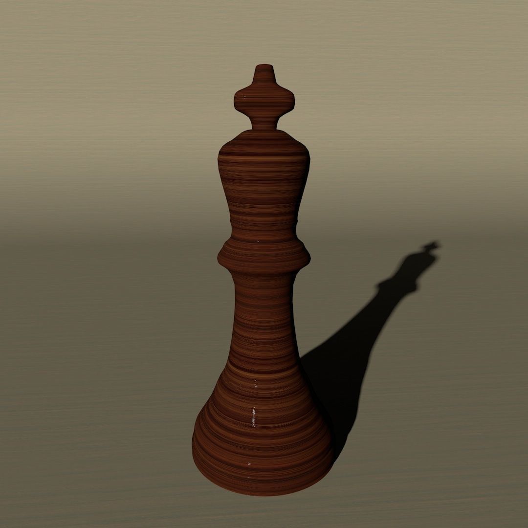 chess set 3D print model_7