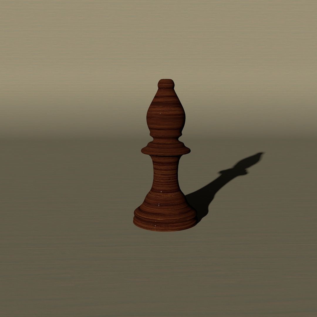 chess set 3D print model_5