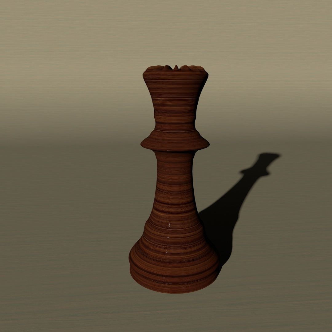chess set 3D print model_9