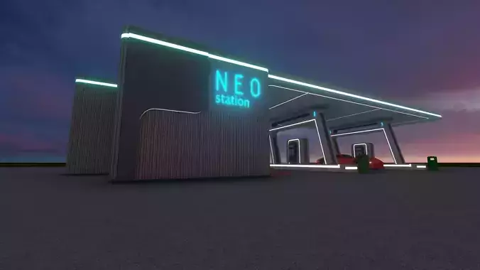 Electric Vehicle Charging Station 1