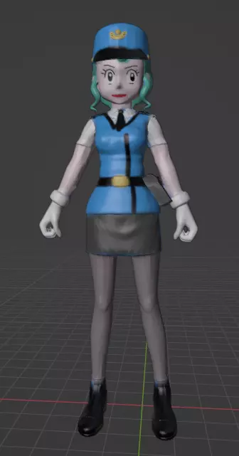 officer jenny kalos 3D print model_0