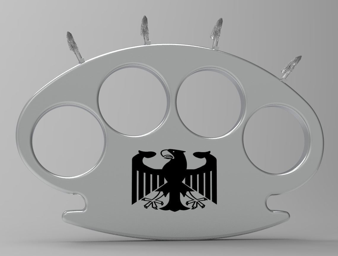 German fist 3D model | CGTrader