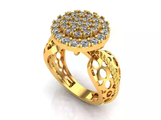 0129 - Cocktail Ring