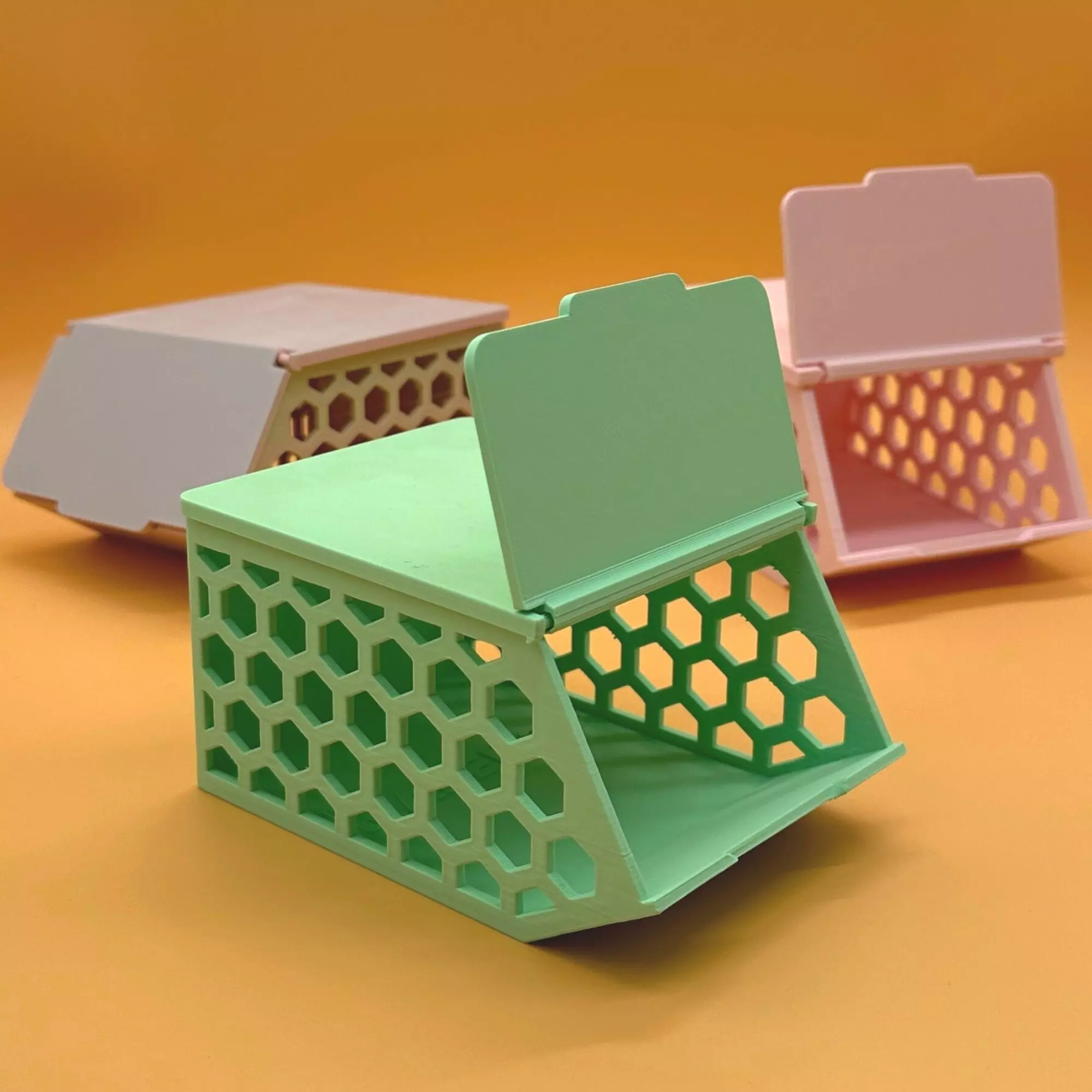 3D Printable Storage Bin With Lid 3D print model_0