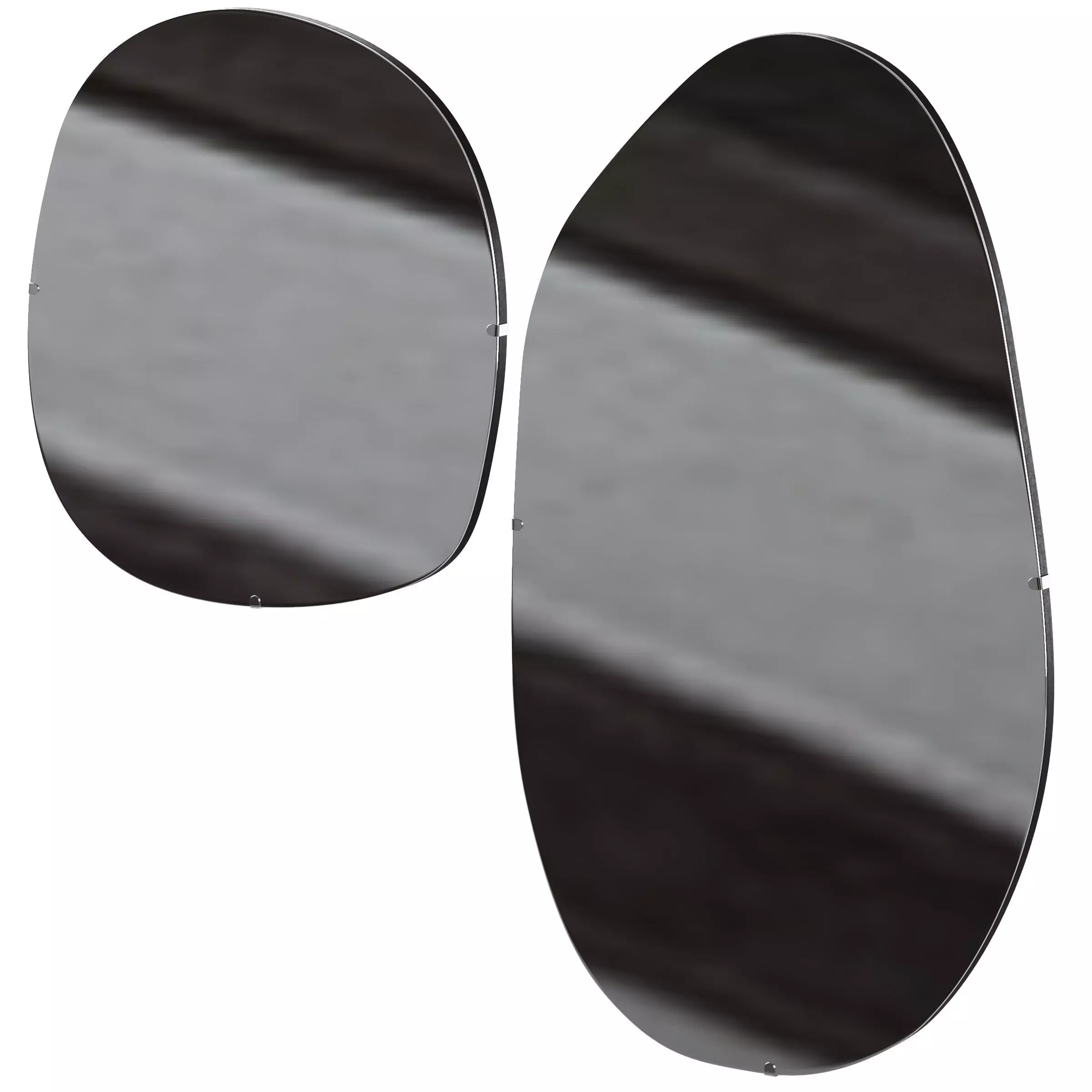 Asymmetric mirror by HM Home 3D model