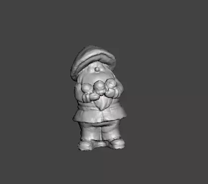mushroom man 3D model_0
