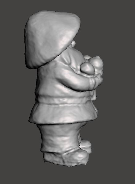 mushroom man 3D model_2