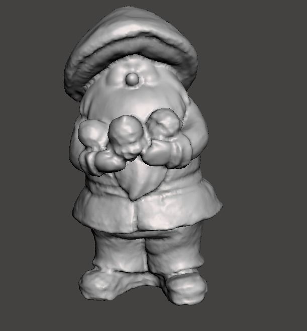 mushroom man 3D model_1