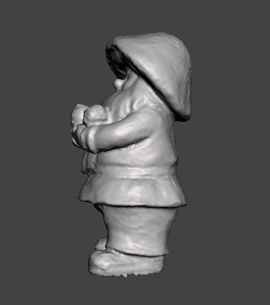 mushroom man 3D model_4