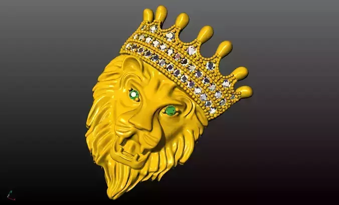 lion pendant