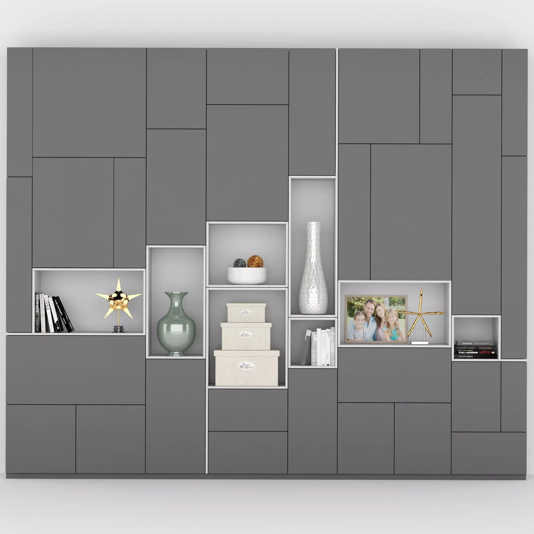 furniture shelf 003 3D model